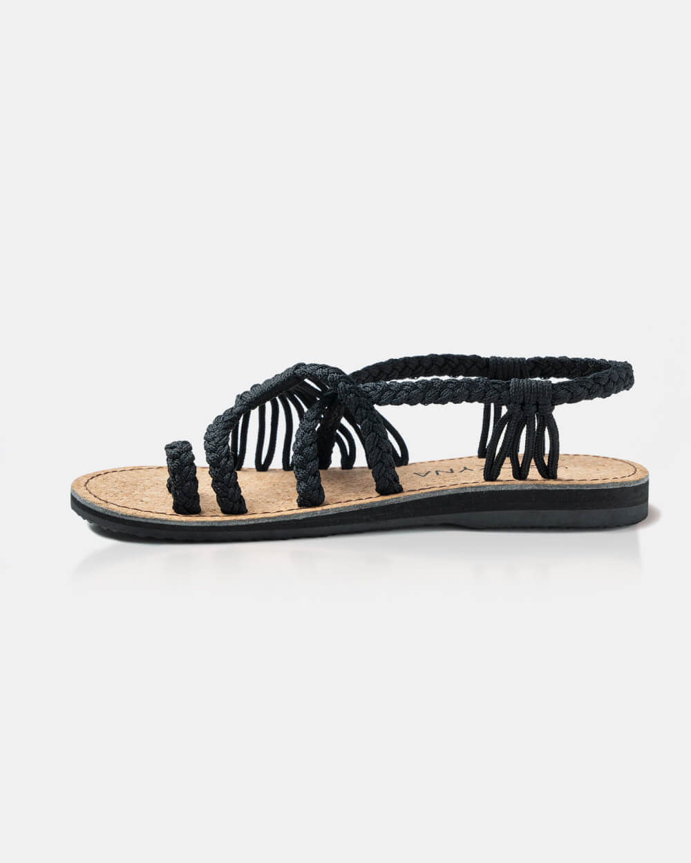 Buy Shoetopia Girls Black Solid Sandals online